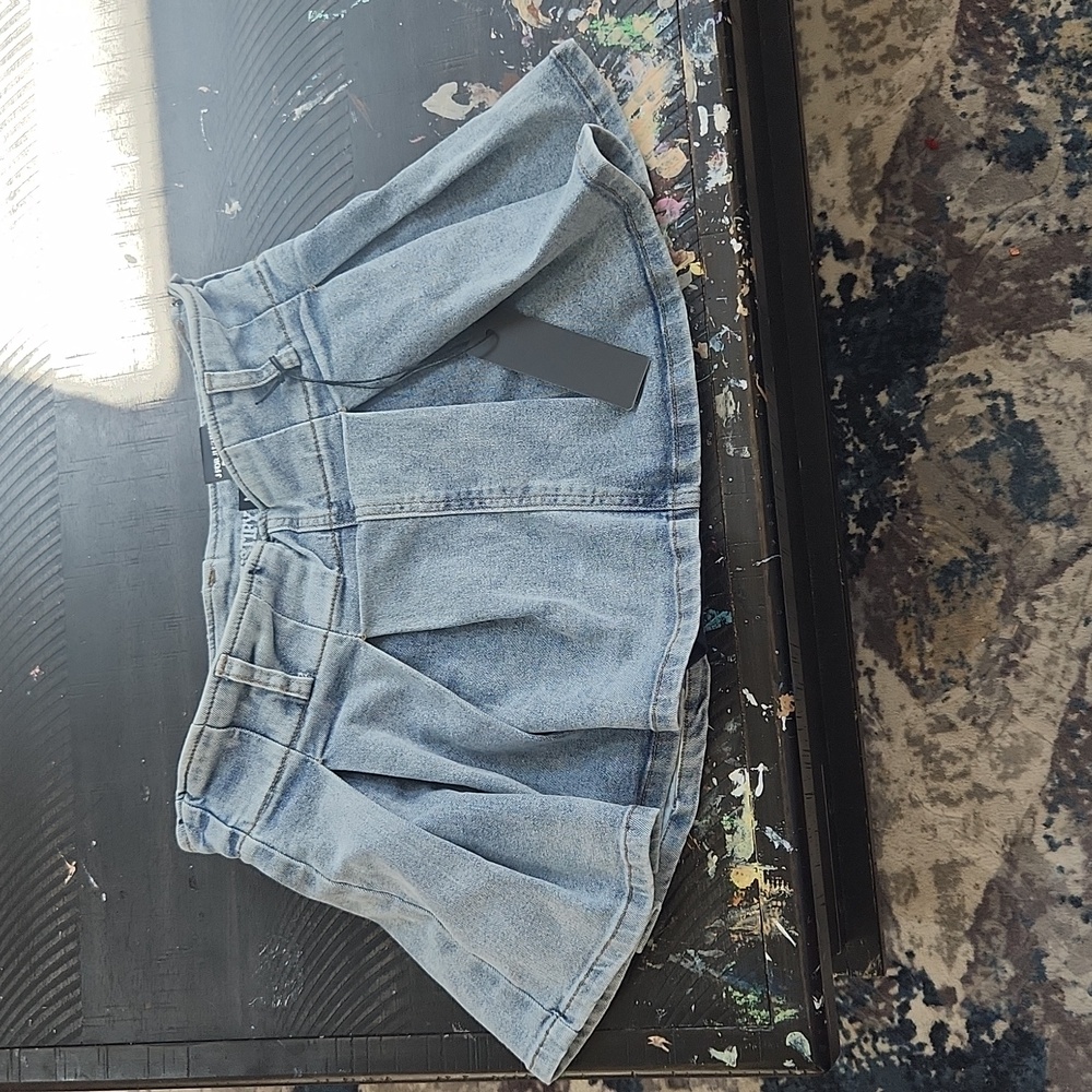 J for Justify denim skirt/skort